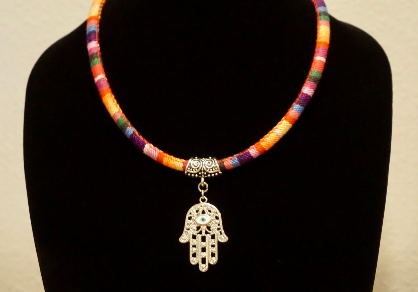 Divine Protection Hamsa Necklace