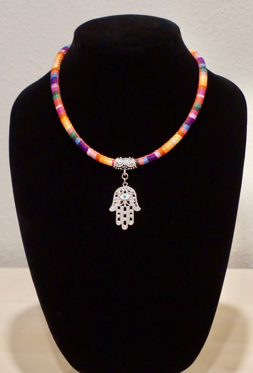 Divine Protection Hamsa Necklace